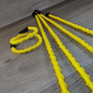 Yellow 16 INCH Dreadlock Hair Wraps